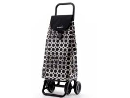 Carro Compras G5 Círculos Preto 55L GARMOL