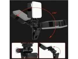 Iluminador Led Mini para Câmera Dslr Fotografia e Vídeo Pinça de Fixação ANDOER