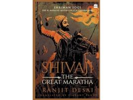 Livro Shivaji de Ranjit Desai e Vikrant Pande (Inglês)