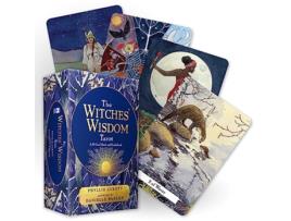 Livro The Witches Wisdom Tarot de Phyllis Curott (Inglês)