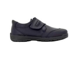 Sapatos de Menino TITANITOS Colegial Velcro Zeus Pele Azul (40)