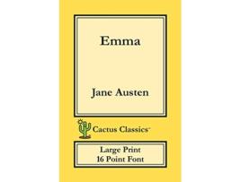 Livro Emma Cactus Classics Large Print 16 Point Font Large Text Large Type de Jane Austen Marc Cactus (Inglês)