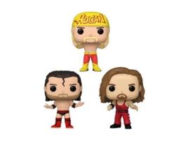 Figura Funko WWE Hulk Hogan & The Outsiders Pop! 3-Pack
