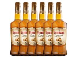 Licores Osborne Veterano Caramelo 70 cl (Caixa de 6 unidades)