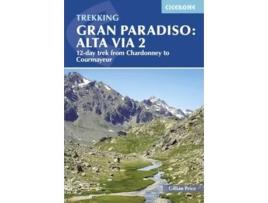 Livro Trekking Gran Paradiso Alta Via 2 de Gillian Price (Inglês)