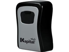 Caixa de exibição KAPITAL Klbk12-Cb com 6 mini-cofres com combinação programável de 4 dígitos .