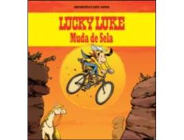 Livro Lucky Luke Muda de Sela de Mawil (Português)