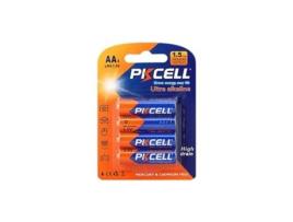 Blister 4 Ministilo PKCELL Aaa Lr03 Ultra Alcaline