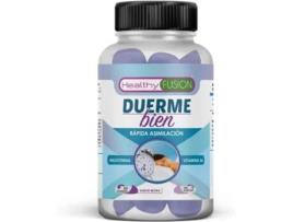 Duerme Bien Gomas À Base de Melatonina Pura 100% Assimilada Vitamina B6 para Um Descanso Profundo e Tranquilo 60 Gomas.