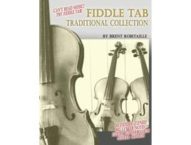 Livro Fiddle Tab Traditional Collection de Brent C Robitaille (Inglês)