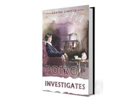 Livro Poirot Investigates de Agatha Christie (Inglês)