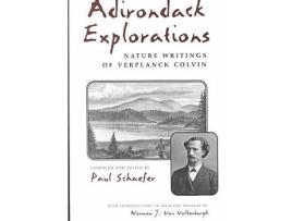 Livro adirondack explorations de of, paul aschaefer, estate (inglês)