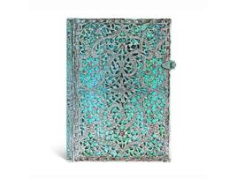 Livro Maya Blue Midi Lined Hardcover Journal de Hartley & Marks (Inglês)