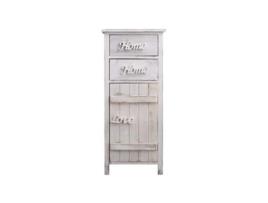 Cômoda REBECCA MOBILI Scilla Branco 84X37X30 Cm