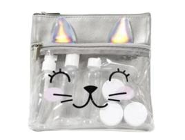 TOM & ZOÉ Estojo de Viagem Infantil com 6 Frascos Cinzento