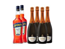 Pack 6 Garrafas Perfect Aperol Spritz CAMPOLUZ