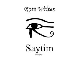 Livro Saytim Screenplay de Rote Writer (Inglês)