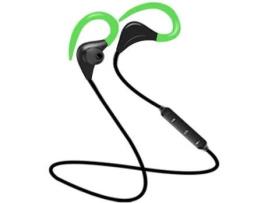 Auriculares Bluetooth True Wireless RITTEREC LFOzF005 (In Ear - MicroAuriculares - Verde)