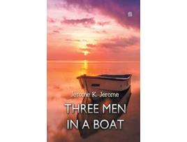 Livro Three Men in a Boat de Jerome K Jerome (Inglês)