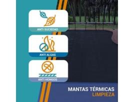 Capa Térmica Piscina Aquabubble Crystal Black 700 3.75 X 12.00 M PISCIHOGAR