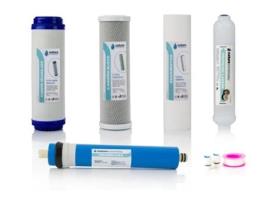 Pack 4 Filtros Osmosis Inversa Y Membrana 75Gpd