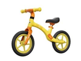 Bicicleta de Equilíbrio Zig Zag Até 25 kg Da CHIPOLINO Laranja/Amarelo