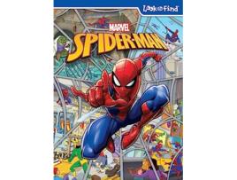 Livro SpiderMan Look and Find Midi de Pi Kids (Inglês - Capa Dura)