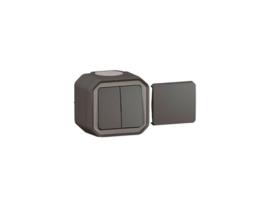 Interruptor de superfície antracite LEGRAND 069789L