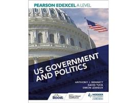 Livro Pearson Edexcel A Level US Government and Politics de Anthony J Bennett, David Tuck et al. (Inglês)