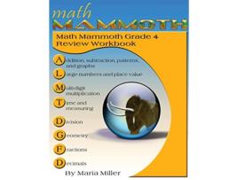 Livro Math Mammoth Grade 4 Review Workbook de Maria Miller (Inglês)