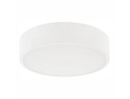 Candeeiro de Teto Dante Aço Branco 36X36X8 Cm EPIKASA