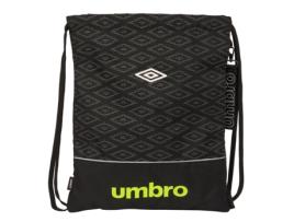 Saco Mochila com Cordas UMBRO Lima Preto 35 X 40 X 1 Cm