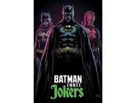 Livro Absolute Batman Three Jokers de Geoff Johns (Inglês - Capa Dura)