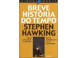 Livro Breve História Do Tempo de Stephen Hawking (Português)