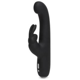 HAPPYRABBIT SLIMLINE G-SPOT RECARREGÁVEL PRETO