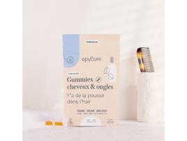 Gomas Sem Açúcar para Cabelo e Unhas Crescimento Rápido EPYCURE