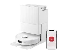 Robô Aspirador ROBOROCK Qrevo Pro com Sistema de Limpeza de Bordas Flexiarm Potência de Sucção de 7 000 Pa Branco