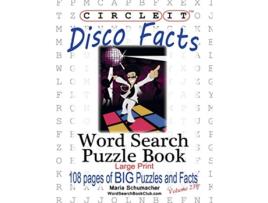 Livro Circle It Disco Facts Word Search Puzzle Book de Lowry Global Media LLC Maria Schumacher (Inglês)