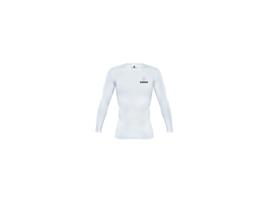 T-shirt para Basquetebol BLINDSAVE (Homem - Branco - S)