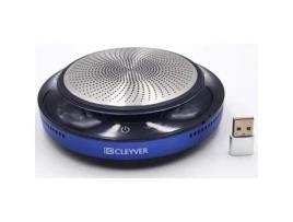 CLEYVER Alto-Falante Sem Fio Bluetooth Dongle Usb 2 Microfones Pc Mac Odcc90Uc