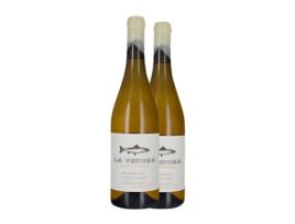 Vinho branco NOTAS FRUTALES DE ALBARIÑO La Trucha Barrica Albariño Rías Baixas Crianza (0.75 L - 2 Unidades)