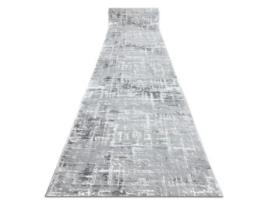 Passadeira Structural Mefe 8722 Dois Níveis de Lã Cinza Cinzento / Branco 120 cm