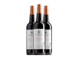 Vinho fortificado MAESTRO SIERRA Medium Dry Semi-seco Semi-doce Jerez-Xérès-Sherry (0.75 L - 3 Unidades)