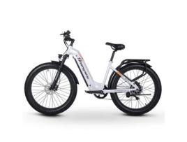 Bicicleta Elétrica SHENGMILO-Mx06 48V 17.5Ah 500W Branco