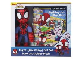 Livro Disney Junior Marvel Spidey His Amazing Friends First LF Book Box Plush Gift Set de Pi Kids (Inglês - Capa Dura)