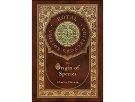 Livro Origin of Species de Charles Darwin (Inglês - Capa Dura)