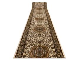 Conjunto de Passadeira DYWANY LUSZCZOW Heat Royal Agy Polipropileno Bege (120x540cm)