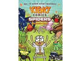 Livro Science Comics Spiders de Tait Howard (Inglês - Capa Dura)