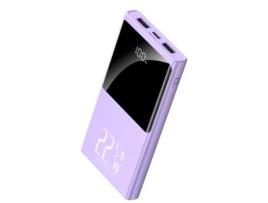 Powerbank YOBON 10000Mah 2 Usb Microusb Usb-C Violeta