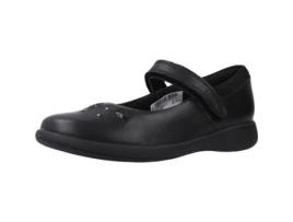Sapatos de Criança CLARKS Etch Pele Preto (30)